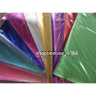 set 50 tờ giấy óng ánh sao, giấy gói quà, giấy gói noel