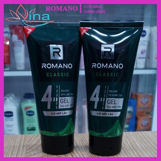 Gel vuốt tóc Romano Classic giữ nếp lâu