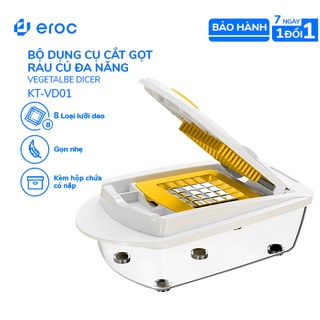 [Mã BMBAU50 giảm 7% đơn 99K] Bộ Dụng Cụ Cắt Gọt Rau Củ Quả Đa Năng Eroc VEGETALBE DICER V-KT-VD01 - Hàng Chính Hãng Eroc