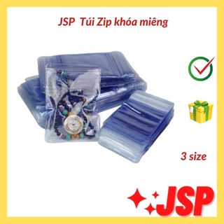 10 Túi zip đựng trang sức đá quý khóa kéo túi đựng căng cước công dân bọc thẻ căn cước túi đựng trang sức JSP