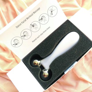 tặng sampleCây lăn matxa mặt chống lão hoá và thon gọn The Body Shop Oils Of Life™ Twin-Ball Facial Massager