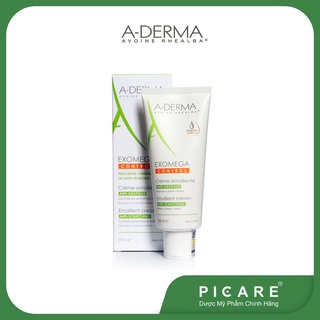 A DERMA KEM LÀM MỀM, GIẢM KÍCH ỨNG CHO DA QUÁ KHÔ - EXOMEGA CONTROL EMOLLIENT CREAM 200ML