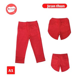 Quần legging giả jean cho bé gái từ 9-21kg - quần leggin - Tomchuakids