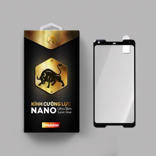 Cường lực Pixel 2 XL hiệu Webphukien Full viền màu