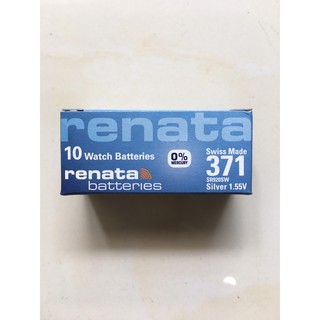 Hộp 10 viên pin Renata SR920SW G6 AG6 LR920 371 SR920 171 Thuỵ Sĩ