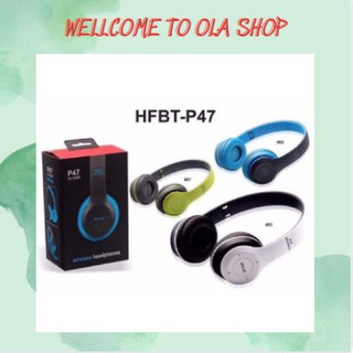 [ FREESHIP + GIÁ SỐC ] Tai NGHE BLUETOOTH P47 NGHE CỰC HAY GẮN ĐƯỢC THẺ NHỚ