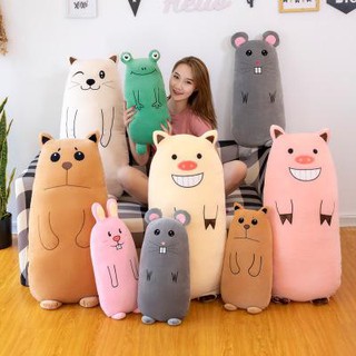 gấu bông động vật nằm G5B1 50cm gấu bông dễ thương