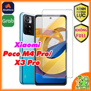 [Không FULL-Ảnh Thật] Kính CL Xiaomi POCO M4 Pro/ X3 PRO Cường Lực 2.5D 9H-0.26mm
