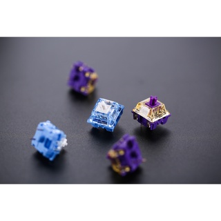 Các Gói Combo Switch DareU V2 đã lube sẵn: Viloet Gold Tactile 60g | Blue Sky Linear 40g, màu đẹp hiệu năng cao