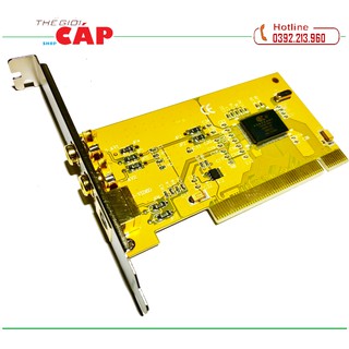 Card Chuyển Đổi PCI To SVHS AV S-Video