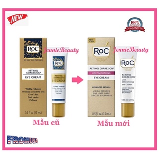 [Hàng chính hãng] Kem dưỡng giảm nếp nhăn vùng mắt RoC Retinol Corexion Eye Cream (15ml)