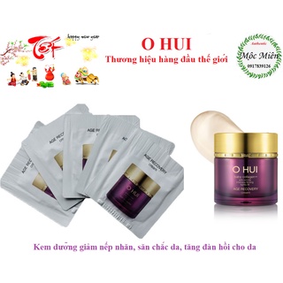 Gói kem dưỡng chống lão hóa giảm nếp nhăn trẻ hóa da săn chắc Ohui Age Recovery Cream