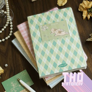 Sổ Tay A5 Vintage Grid Ô Vuông A Collection Of Old Times Sổ Ghi Chép Planner Bullet Journal Hàn Quốc Mohamn