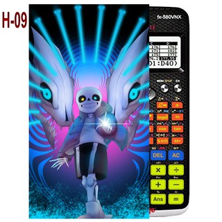 Dán máy tính Casio sans undertale , ERROR ( đa dạng mẫu hình)