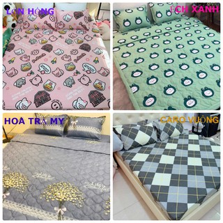 Bộ Ga Phủ Trần Bông 4 Món Vỏ Chăn Lồng Được Ruột Nhiều Mẫu Cho Bé Yêu_TH