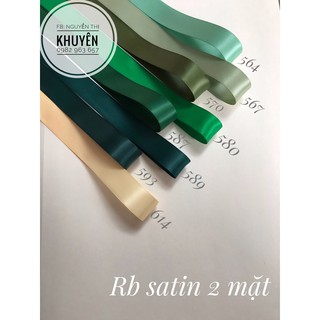 Ruy băng satin 564-614 cuộn 5m