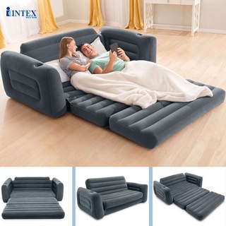 [Mã LIFEBKA5 giảm 10% tối đa 1 Triệu đơn 500k] Ghế giường hơi đa năng đôi công nghệ mới INTEX 66552