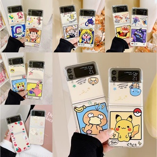 Ốp Điện Thoại PC Cứng Chống Sốc In Hình Thủy Thủ Mặt Trăng Phong Cách Retro Cho Samsung Galaxy Z Flip 4 5G