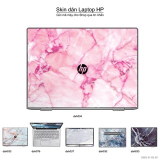 Skin dán Laptop HP in hình vân đá _nhiều mẫu 2 (inbox mã máy cho Shop)