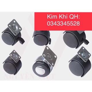 Com bo 4 bánh xe nghế xoay văn phòng