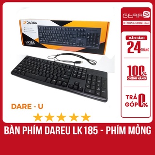 Bàn phím DAREU LK185 - Phím mỏng - Sản phẩm lý tưởng cho văn phòng