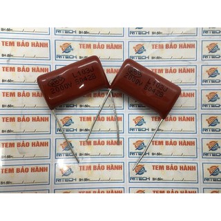 Combo 10 con CBB81 103J-2000V Tụ 10NF/2000V Kích Thước P24