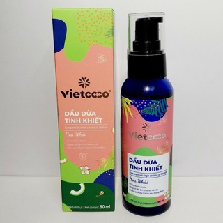 90ml - Dàu dừa tinh khiết mỹ phẩm Vietcoco HOA NHÀI