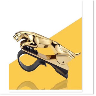 GIÁ SỈ  Kẹp điện thoại trên TAPLO xe hơi hình con báo độc lạ - Giá đỡ điện thoại trên ô tô 9381