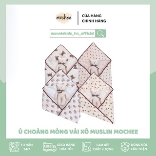 Ủ CHOÀNG VẢI XÔ MUSLIN MOCHEE QUẤN EM BÉ