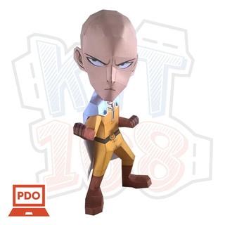 Mô hình giấy Anime Game Saitama - One-Punch Man