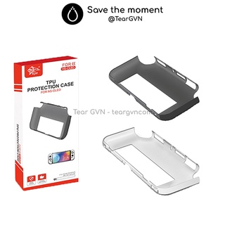 Grip mặt lưng TPU (KjH) giảm trơn trượt cho Switch Oled