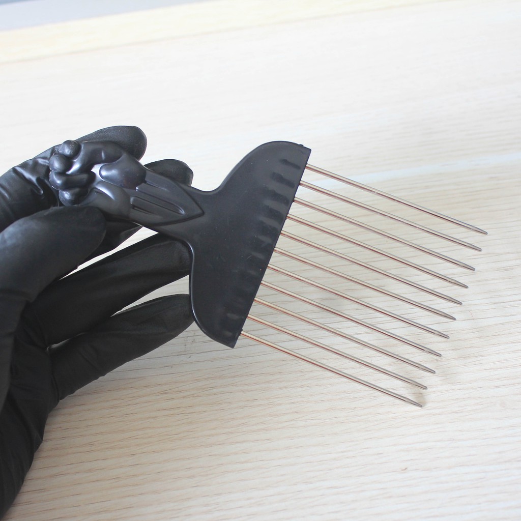 Dụng cụ uốn tóc premlock ( Lược thép răng thưa )