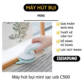 [SGD] Máy Hút Bụi Mini - Máy Hút Bụi Giường, Bàn Phím Máy Tính, Ô Tô Không Dây Sạc USB 9310