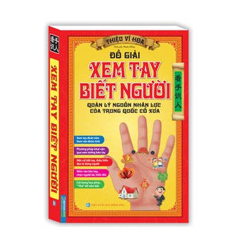 Sách - Đồ giải xem tay biết người (bìa mềm) - tặng bút chì 2B