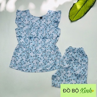 Đồ Bộ Tole Lanh - Đùi bèo ngực (nhiều màu)
