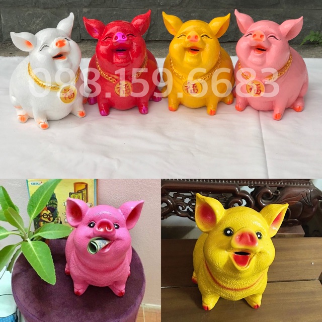 Lợn đất tiết kiệm 3D