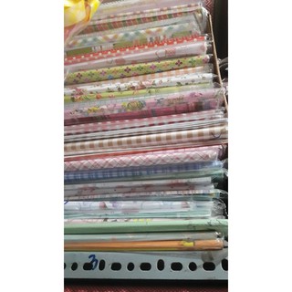 Giấy gói quà lụa xấp 10 tờ