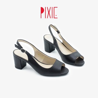 Giày Cao Gót 5cm Hở Mũi Hở Gót Pixie P180