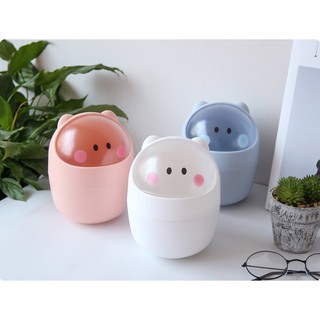 Thùng rác mini để bàn tiện lợi dễ thương
