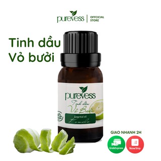 Tinh dầu Vỏ Bưởi giúp giảm stress thư giãn giảm tóc gẫy rụng giúp tóc chắc khỏe và bóng mượt PUREVESS 15ml