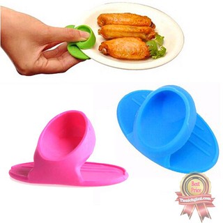 Dụng cụ bê nồi chống nóng silicon | Cao su gác bưng nồi niêu xoong chảo chống bỏng tay