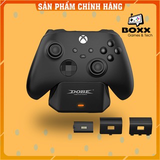 Dock sạc cho tay cầm Xbox one s, xbox series x kèm dock và pin sạc cao cấp