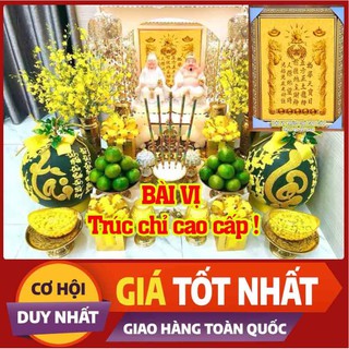 [CHUẨN PHONG THỦY LỔ BAN] Bài vị thần tài thổ địa - trúc chỉ mang lại may mắn cho gia chủ !
