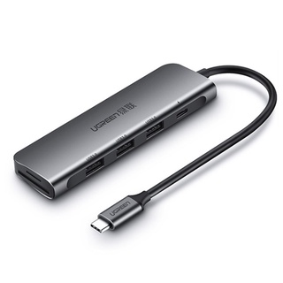 Cáp chuyển USB Type C ra 3 cổng USB 3.0 + SD/TF + PD Ugreen 50598