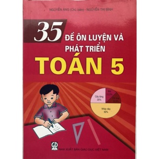 Sách - 35 Đề ôn luyện và phát triển Toán 5