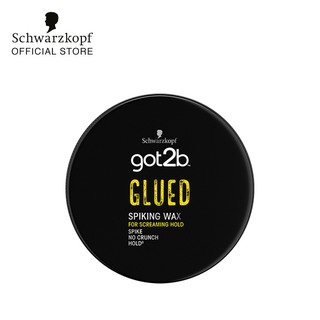 Sáp vuốt tóc nam Schwarzkopf Got2B Glued Spiking Wax 75ml