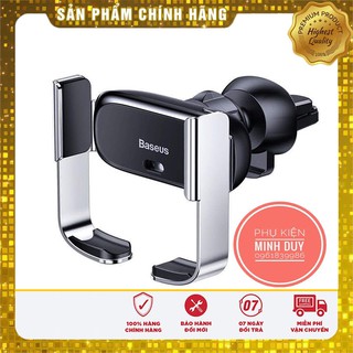 Đế giữ điện thoại dùng trên xe hơi Baseus Mini Electric Car Holder (Auto Smart Lock by Sensor, Air Vent Car Mount)