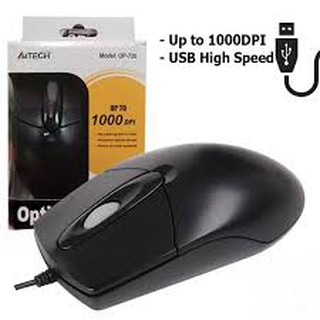 Chuột Máy Tính ✨Free Ship✨ Chuột Máy Tính Siêu Trâu A4TECH 720- 1000Dpi- Chuyên Dân Văn Phòng - FULL BOX BH 12 tháng