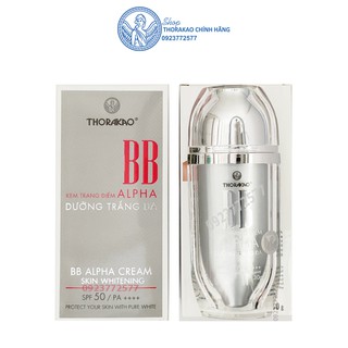 Kem Trang Điểm BB Alpha 30g SPF50/PA++++ Dưỡng Trắng Da, Mềm Mịn, Che Khuyết Điểm tự nhiên Thorakao