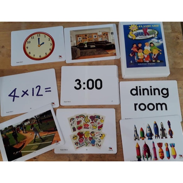FLASH CARD SUPER KIDS LEVEL 2
